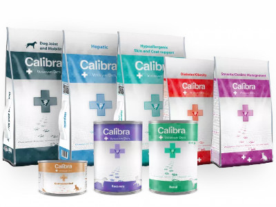 produktová řada Calibra Veterinary Diets